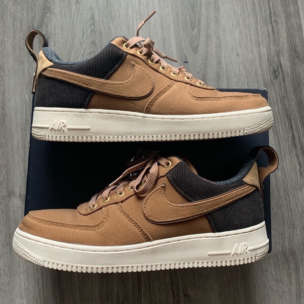 Nike Air Force 1 '07 PRM WIP Carharrt Collab Size 10.5 Mens
